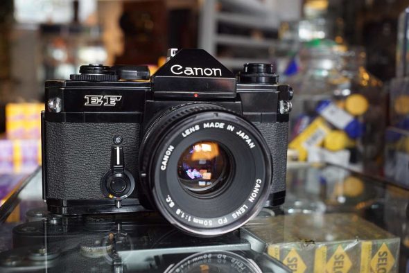 Canon EF kit + FD 50mm F/1.8 lens, OUTLET