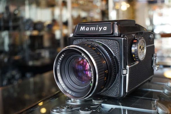 Mamiya M645 with 80mm F/2.8 lens