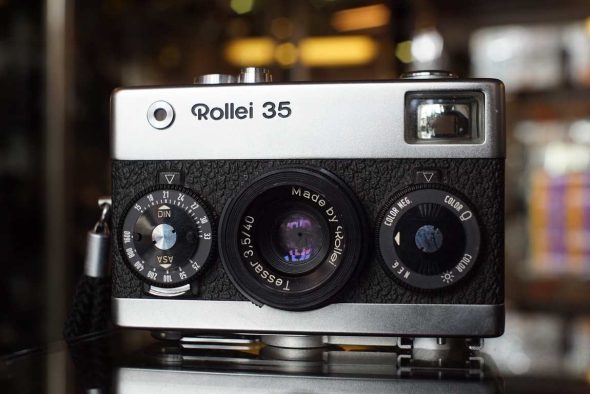 Rollei 35 camera, silver, OUTLET