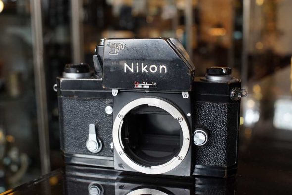Nikon F black body, with metered finder, OUTLET