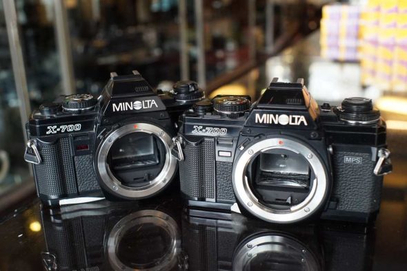 2x Minolta X-700 SLR camera bodies, OUTLET
