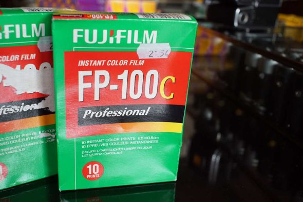 Fujifilm FP-100C instant film, expired 2008