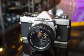 Olympus OM-1n + OM 50mm F/1.8 kit