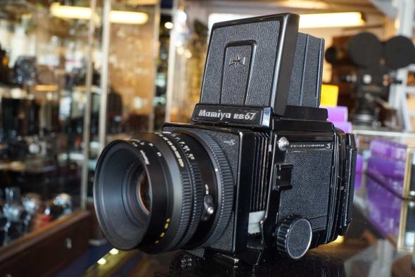 Mamiya RB67 Pro S with K/L 127mm F/3.5 lens & 120 back