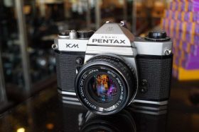 Pentax KM kit + 50mm lens OUTLET