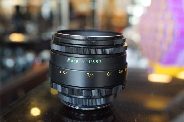 Helios-44M 2/58mm lens for M42