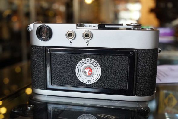 Leica M4 body chrome, recent CLA