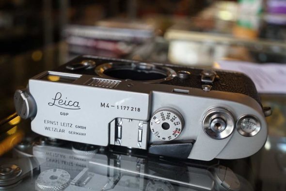 Leica M4 body chrome, recent CLA