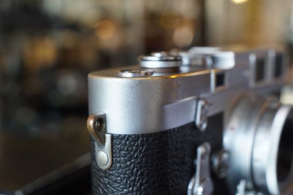 Leica M3 SS + Elmar 5cm F/3.5 lens, serviced