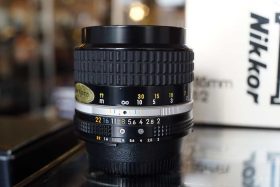 Nikkor 85mm F/2 AI-S, boxed, OUTLET