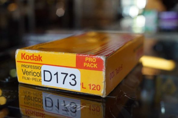 Kodak Vericolor II 100, 120 film (5-pack), expired 1990