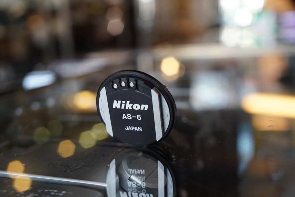 Nikon AS-6 Flash Unit Coupler, boxed