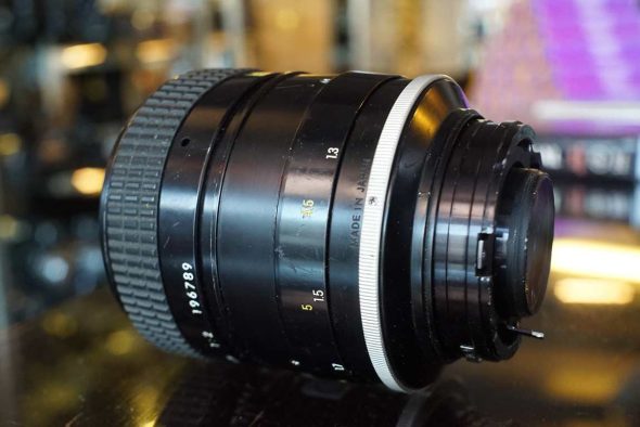 Nikon Nikkor 135mm F/2 lens, parly disasembled, fungus, OUTLET