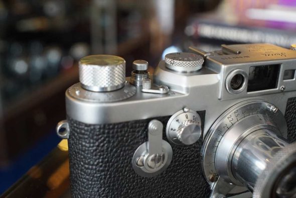 Leica IIIG + Elmar 3.5 / 5cm, recent CLA