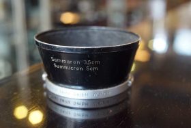Leitz Lenshood for Summicron 50 and Summaron 35 lenses