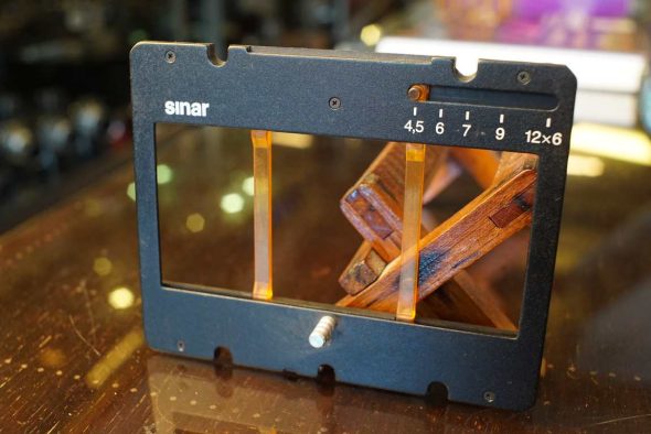 Sinar variable film mask for 6×12