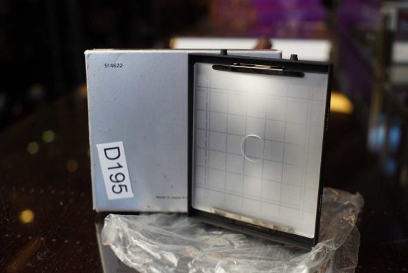 Mamiya RB67 focusing screen, No.2 Checker, boxed