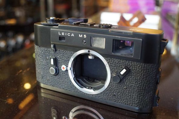 Leica M5 black body, full service