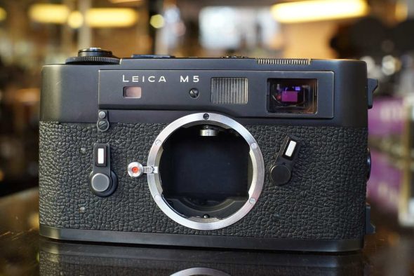 Leica M5 black body, full service