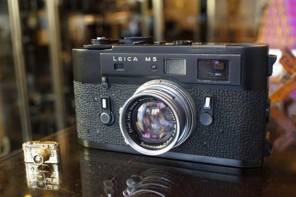 Leica M5 black body, full service