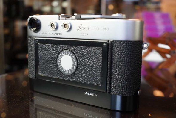 Leica 14009 Leicavit M black paint, boxed