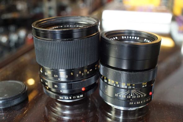 2x Leica R lenses with issues, 90/2.8 and 28-70/3.5, OUTLET