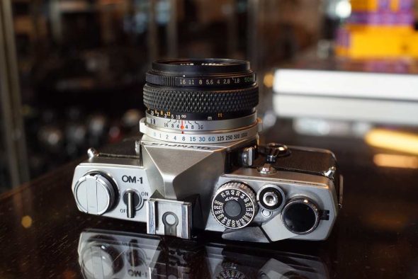 Olympus OM-1 + OM 50mm F/1.8 lens