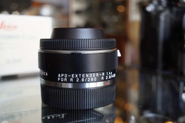 Leica 11249 APO-Extender-R 1.4x teleconverter for Leica R, boxed