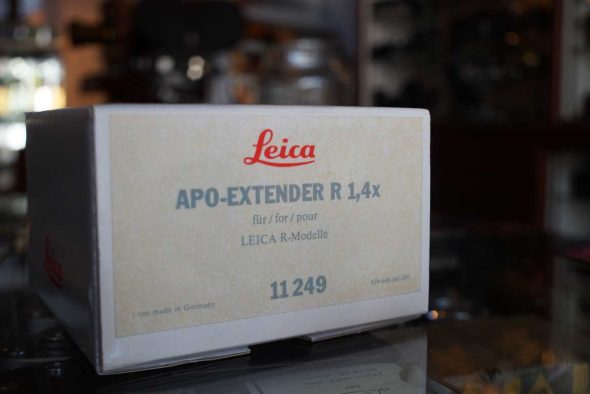 Leica 11249 APO-Extender-R 1.4x teleconverter for Leica R, boxed