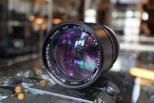 Olympus OM Zuiko 135mm F/2.8 Auto-T lens