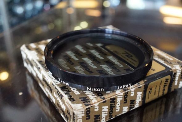 Nikon 72mm Polarizing filter, boxed