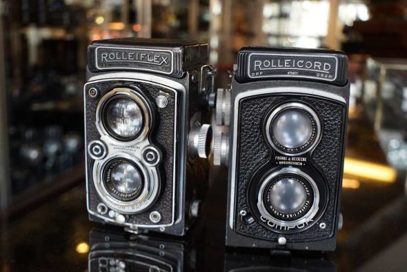 Rolleicord + Rolleiflex lot, OUTLET
