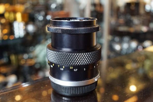 Olympus OM Zuiko 50mm F/3.5 macro lens