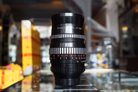 Meyer Optik Orestor 135 F/2.8 lens for M42