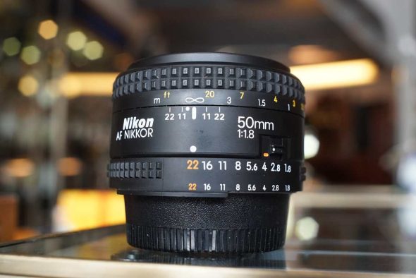Nikon AF Nikkor 50mm F/1.8 lens, boxed