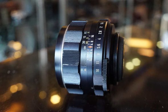 Pentax Super-Takumar 50mm F/1.4 lens, 7-element version, M42-mount
