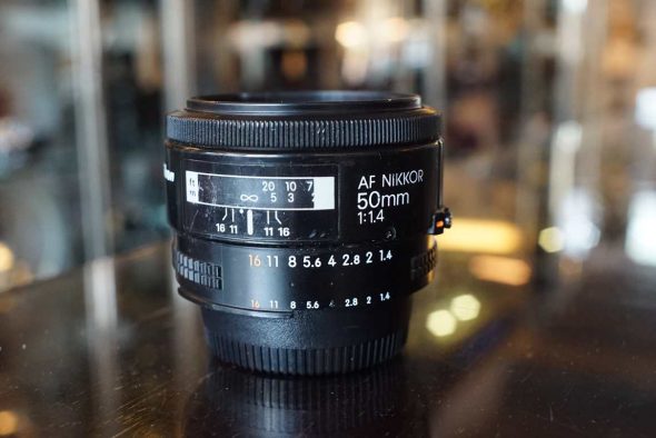 Nikon AF Nikkor 50mm F/1.4 lens, OUTLET