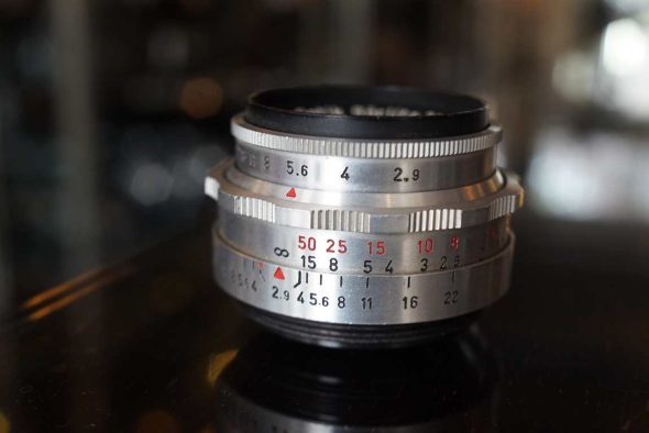 Meyer Trioplan 2.9 / 50 V, M42 mount lens
