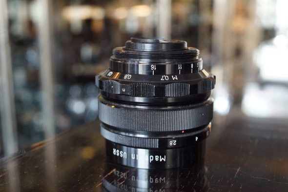 MIR-1, 2.8 / 37mm, Black lens. M42 mount