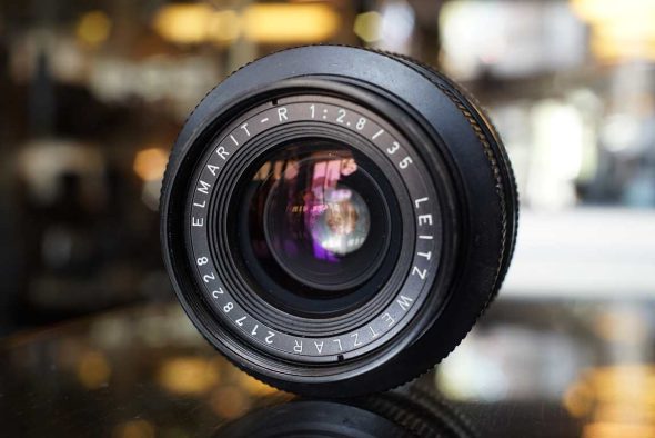 Leica Leitz Elmarit-R 2.8 / 35, no hood, 1-cam
