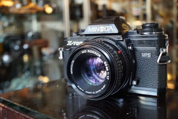 Minolta X-700 + 50mm F/1.7 lens