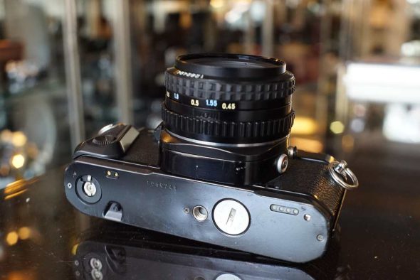 Pentax SuperA + SMC Pentax-A 50mm F/1.8 lens