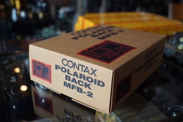 Contax MFB-2 Polaroid back for 645, boxed