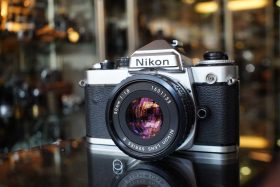 Nikon FE silver + E Series 50mm F/1.8