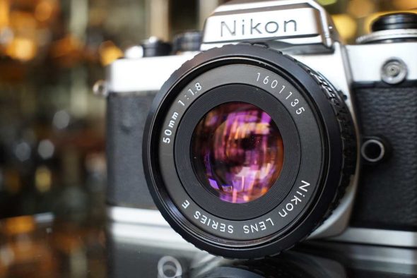 Nikon FE silver + E Series 50mm F/1.8