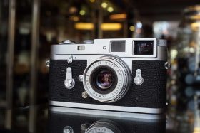Leica M2 + Elmar 50mm F/2.8 lens, fresh CLA