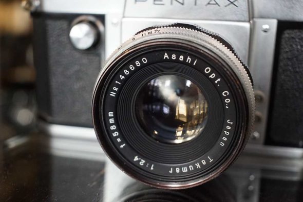 Pentax AP (original Pentax) + Takumar 2.4 / 58mm