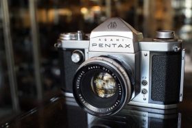 Pentax AP (original Pentax) + 55mm F/2.2 Takumar lens