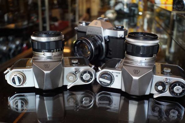 3 rare Pentax cameras, OUTLET