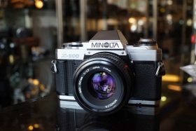 Minolta X300 + MD 50mm F/1.7 lens